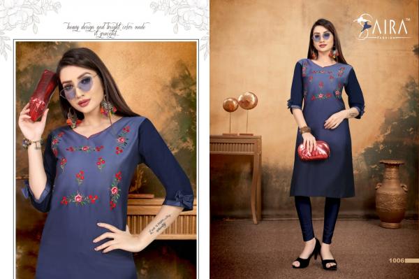 Saira Sakhi 1 Designer Cotton Embroidery Kurti 